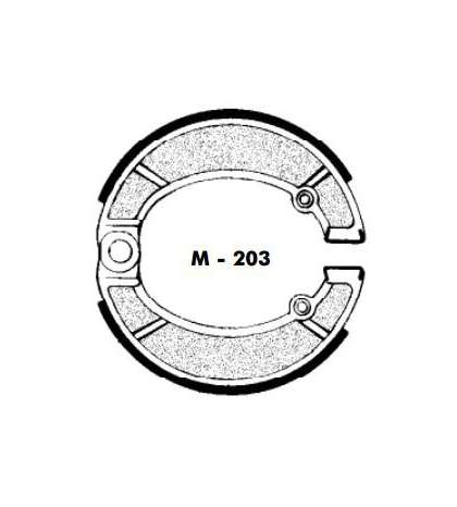 JUEGO ZAPATAS BULTACO SHERPA ANTIGUA - AGPA - R: M203
