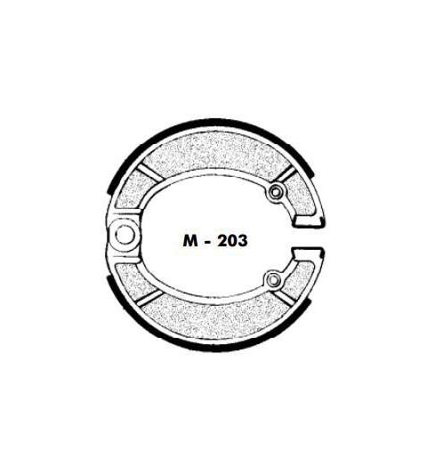 JUEGO ZAPATAS BULTACO SHERPA ANTIGUA - AGPA - R: M203