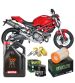 KIT REVISIÓN DUCATI MONSTER 696 08/13 ACEITE+FILTROS+BUJÍAS R: KD696
