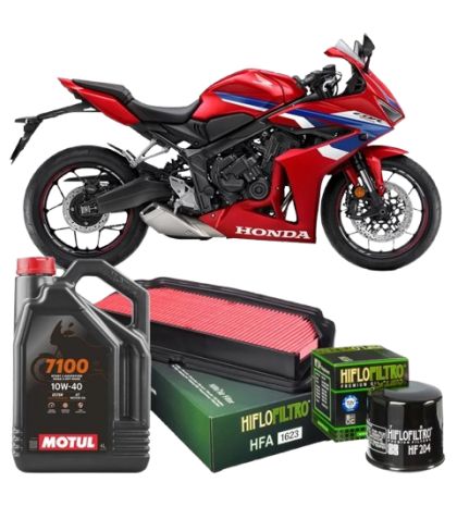 KIT REVISIÓN HONDA CBR 650 R 19-24 ACEITE+FILTROS R: K650R