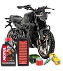 KIT REVISIÓN ZONTES 125 C.C. G1/GK/U 2021-2026 ACEITE + FILTROS + BUJÍA R: KZ125