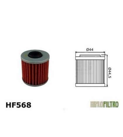 FILTRO DE ACEITE KYMCO XCITING 400 12/14 - HIFLOFILTRO - R: HF568