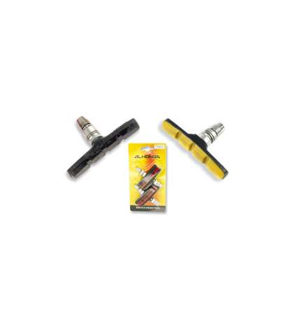 JUEGO 4 ZAPATAS V-BRAKE NEGRO