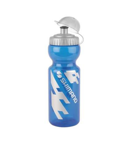 BIDON 700 CC. TRANSPARENTE/AZUL TAPA LOGO SHIMANO R: 11991