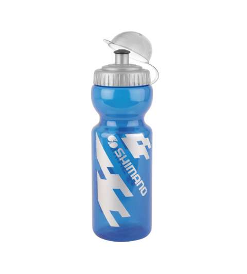 BIDON 700 CC. TRANSPARENTE/AZUL TAPA LOGO SHIMANO R: 11991