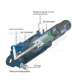 AMORTIGUADOR KIND SHOCK 165 MM. ANTIBLOQUEO - EXA - R: 12104