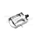 PAR PEDALES BTT ALUMINIO COLOR PLATA XERAMA R: W 30PL