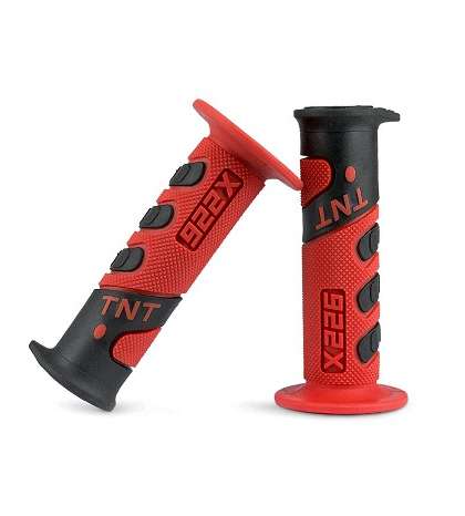 JUEGO DE PUÑOS CROSS ROJO/NEGRO - TNT - R: 344199