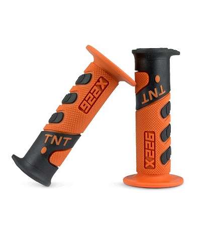 JUEGO DE PUÑOS CROSS NARANJA/NEGRO - TNT - R: 344199D