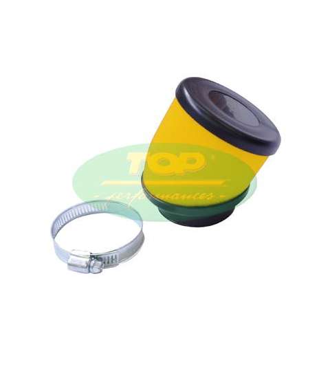 FILTRO DE AIRE ACODADO PARA CARBURADOR OKO 21/24/28/30 - TOP PERFORMANCES - R: 9931770
