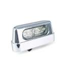 PILOTO LUZ DE MATRICULA HOMOLOGADA COLOR PLATA R: 204600