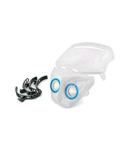 CARETA UNIVERSAL BLANCA HALOGENA +LED'S R: 16460