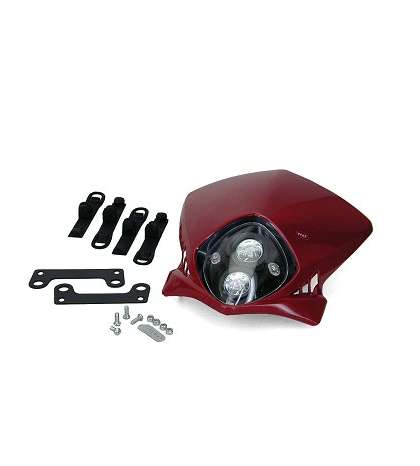 CARETA DE FARO BI HALOGENA DUKE ROJO R: 448126