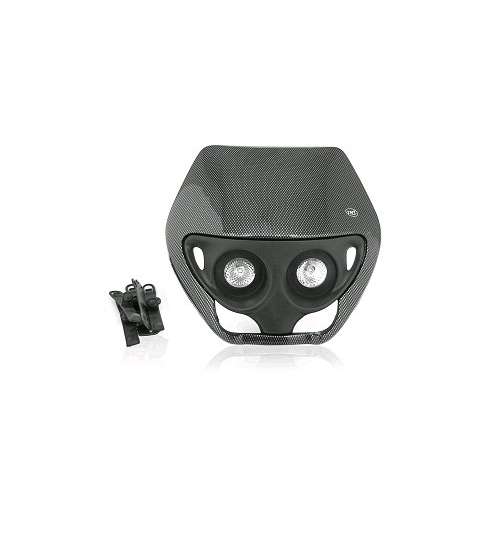 CARETA DE FARO CARBONO DOBLE OPTICA R: 448199