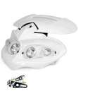 CARETA DE FARO 4 OJOS HALOGENA BLANCA R: 448141