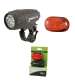 KIT FARO DELANTERO 5 LED'S Y LINTERNA TRASERA 3 LED'S R: 54 602 2060