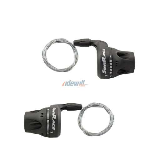 JUEGO MANDOS AL PUÑO GRIP SHIFTER 8 V. - SUNRACE - R: 52 532 0061