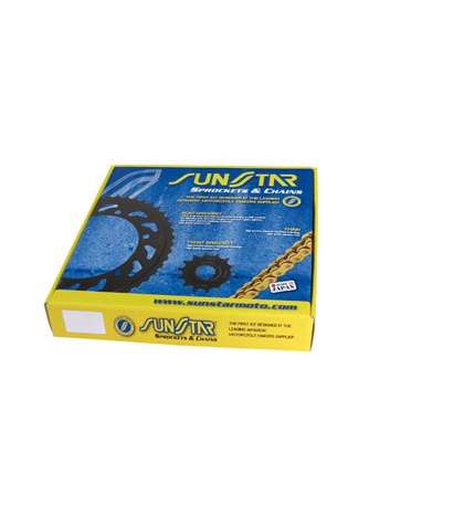 KIT PLATO + PIÑON + CADENA YAMAHA YZF R6 06/15 - SUNSTAR -