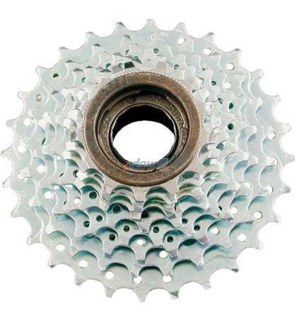 PIÑON ROSCA 6 V. 14/28 CROMADO - SUNRACE - R: 52 526 0060