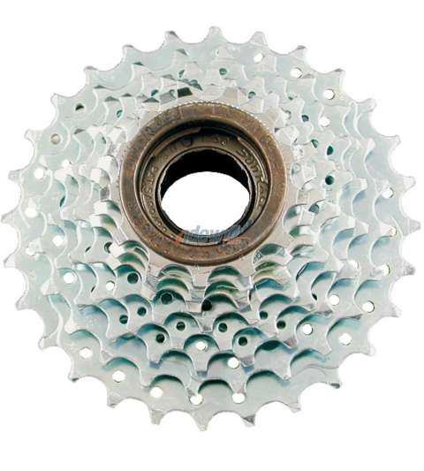PIÑON ROSCA 6 V. 14/28 CROMADO - SUNRACE - R: 52 526 0060