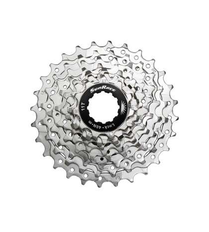 CASSETTE MTB 7 V. 12/28 CROMADO - SUNRACE - R: 52 526 0010