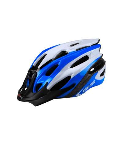CASCO BICI JUNIOR APACHE BLANCO/AZUL R: H300Q42