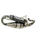 TUBO DE ESCAPE YAMAHA AEROX 50 / JOG RR MOD. R COLA CARBONO YASUNI R: TUB902C