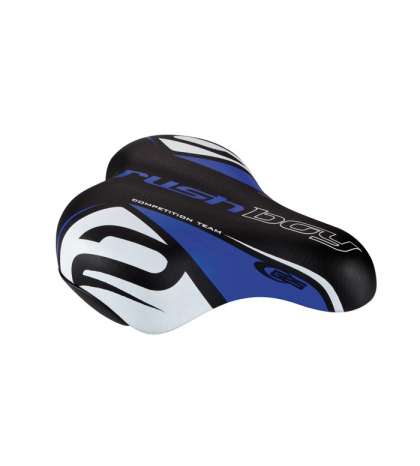 SILLÍN BICI RUSHBOY CON NUEZ JUNIOR COLOR NEGRO/AZUL - GES - R: A310N40