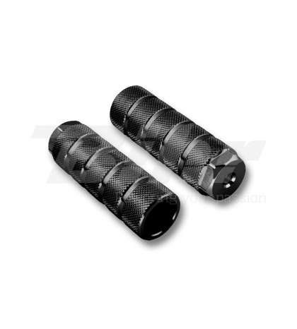 JUEGO REPOSAPIES BICI ALUMINIO NEGRO R: 708-NR