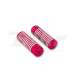 JUEGO REPOSAPIES DE BICI ALUMINIO ROJO R: 586-RJ