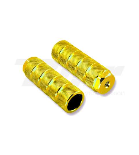 JUEGO REPOSAPIES BICI ALUMINIO ORO R: 708-OR