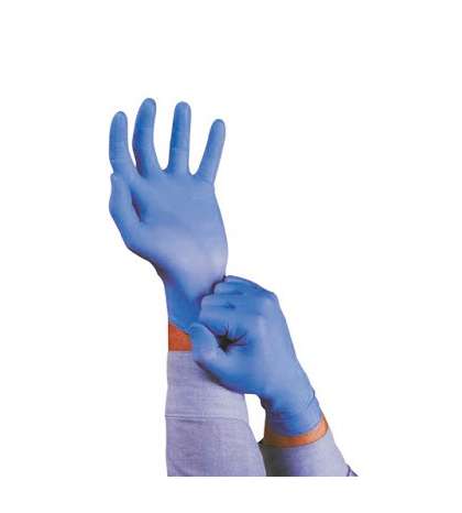 GUANTES NITRILO 100% TG-TXL CAJA DE 100 PIEZAS - SIA - R: 40 910 1325