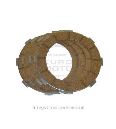 JUEGO DISCOS EMBRAGUE VESPA COSA 2 125, PX 125, COSA 200, IRIS 200 - F.A. ITALIA - R: 01176722