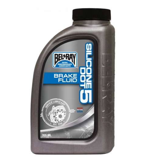 LIQUIDO DE FRENOS DOT 5 SILICONE 355 ML. - BEL-RAY - R: 36017
