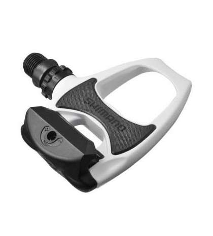 JUEGO DE PEDALES CARRETERA PDR540 BLANCOS - SHIMANO - R: PDR540LAW