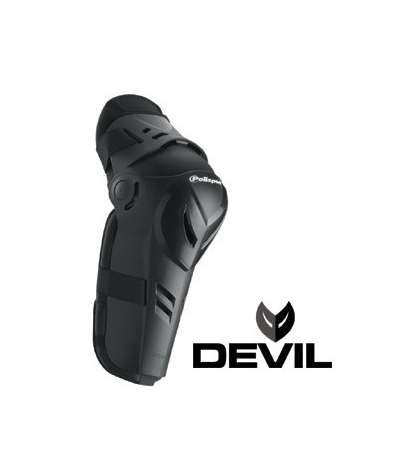 PROTECTOR DE RODILLAS NIÑO ARTICULADAS MOD. DEVIL - POLISPORT -