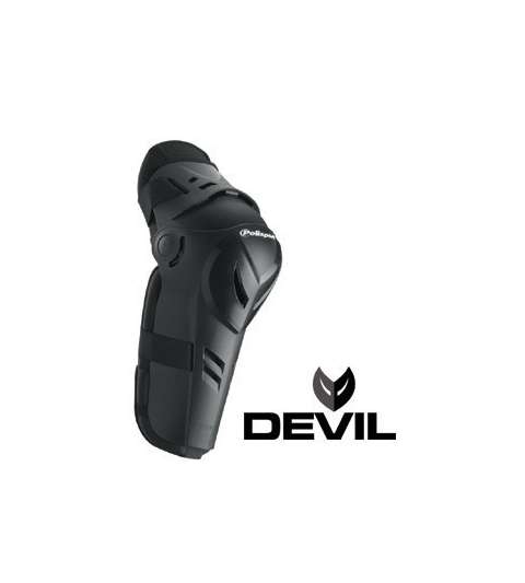 PROTECTOR DE RODILLAS NIÑO ARTICULADAS MOD. DEVIL - POLISPORT -