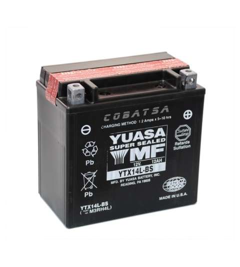 BATERIA YUASA YTX14L-BS R: 31687