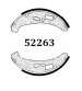 JUEGO ZAPATAS TRASERAS VESPA COSA 125/150/200 - TJT - R: 52263