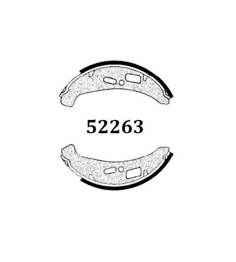JUEGO ZAPATAS TRASERAS VESPA COSA 125/150/200 - TJT - R: 52263