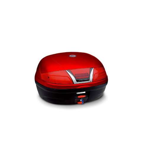 BAULETE K42 LITROS BASE NEGRA/ TAPA ROJA - KAPPA - R: K42R