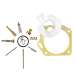 KIT REPARACION CARBURADOR PEUGEOT/KYMCO 50 13 PIEZAS R: S5809D