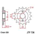 PIÑON DE ARRASTRE DUCATI 800/851/888 VARIOS MODELOS 15Z JT R: F736 15