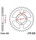 CORONA YAMAHA 125 VARIOS MODELOS 43Z JT R: R838-43