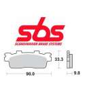 PASTILLA DE FRENO KYMCO SUPER DINK 125/300 C.C. - SBS - R: P204HM