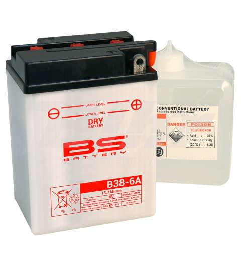 BATERIA B38-6A CON ACIDO - BS - R: 14426