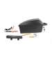 BAULETE EXTRAIBLE BICICLETA 12 LITROS NEGRO - POLISPORT - R: 8870500001