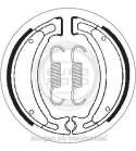 JUEGO ZAPATAS FRENO TW 125 , KEEWAY HURRICANE 50 SBS R: P2028