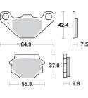 JUEGO PASTILLAS KYMCO 4 T. R16 EURO 3 SBS R: P135HM