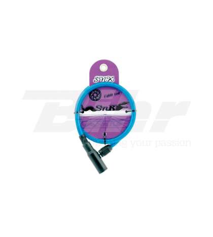 CANDADO CABLE AUTOMÁTICO DE 60 CM R: CA16